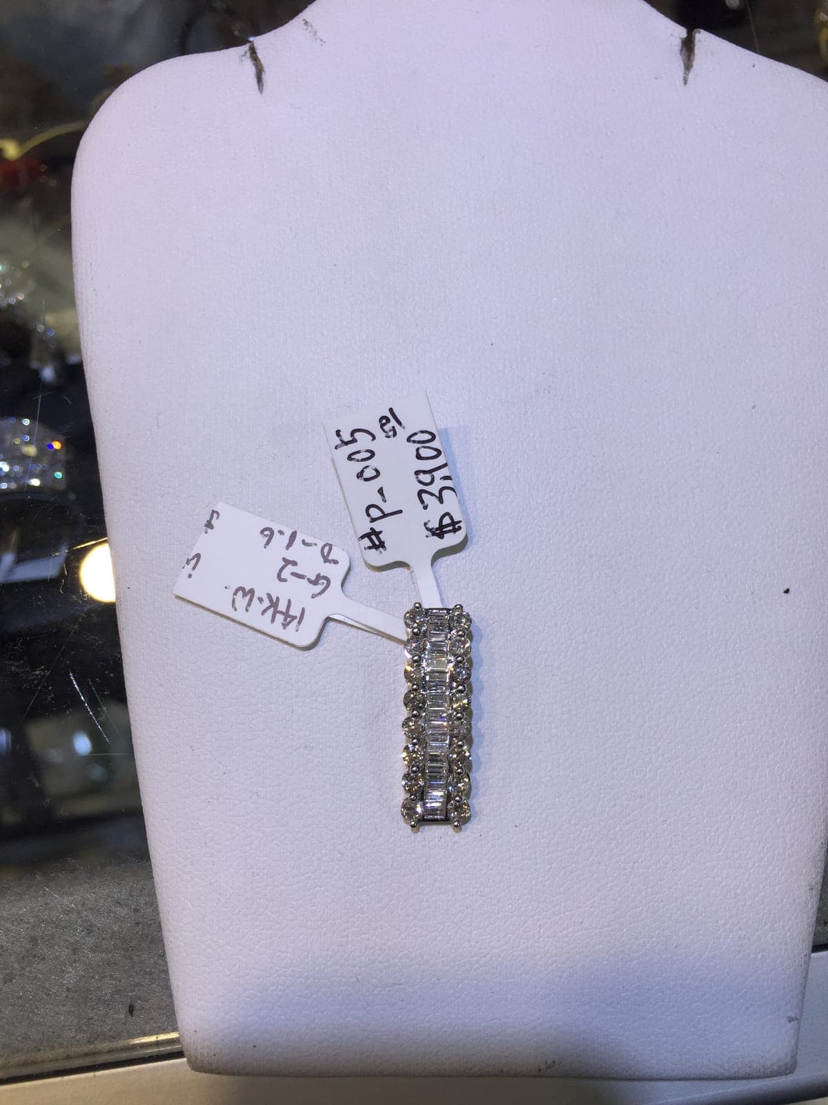 Diamond Baguette & Round Eternity Band