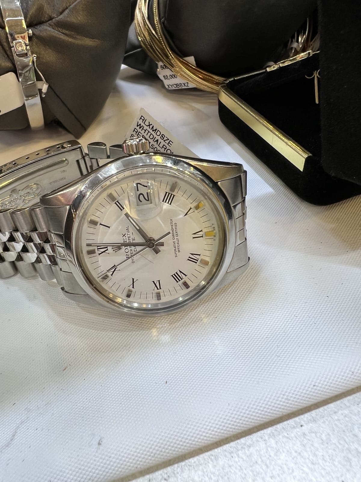 Rolex Datejust Stainless Steel — Roman Dial