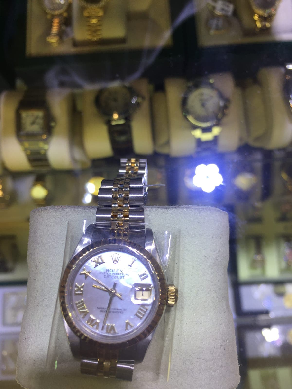 Rolex Datejust Two-Tone — Roman Dial