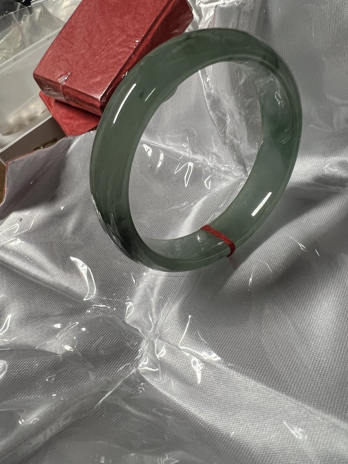 Celadon Green Jade Bangle