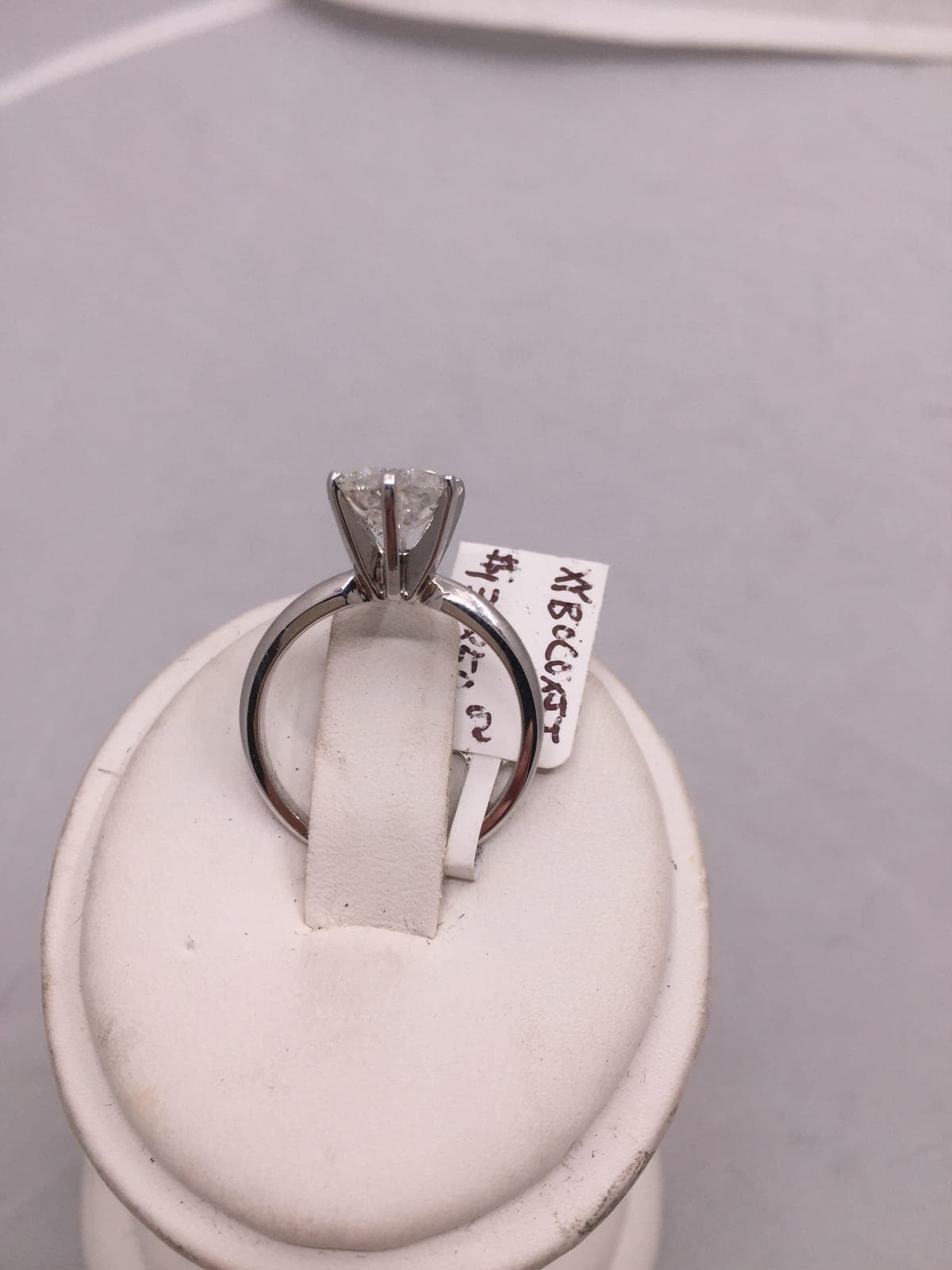 Diamond Solitaire Ring — Classic Four-Prong